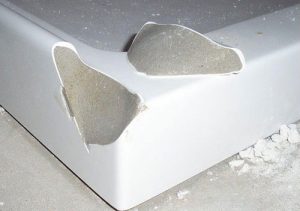 Showerbase repaired
